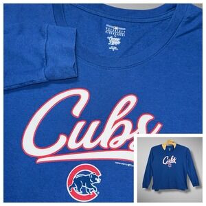 MLB Chicago Cubs French‎ Terry Womens XL Sweater MLB Baseball